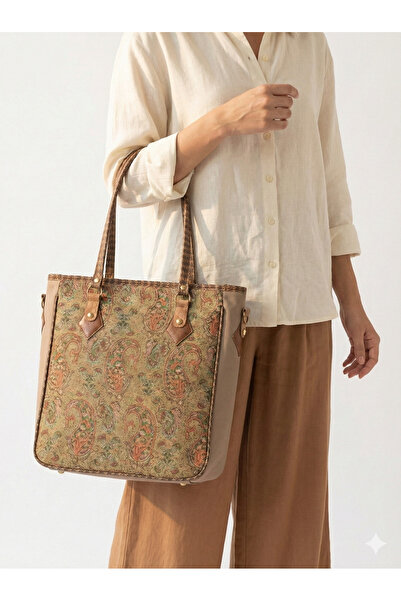 STAMBOUL Authentic Shawl Patterned Women's Shoulder and Shoulder Bag - a Gift...