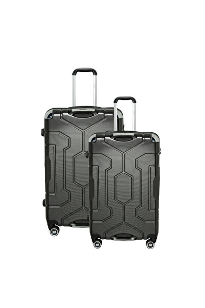 BRITISH TOURISTER 2-Piece ABS Hard Shell Luggage Set (20/24 Inch) with Expand...