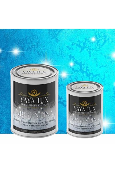 YaYa Color Pachet 2 L + 1 L Inclus, Vopsea Decorativa de Lux Argentina, Albas...