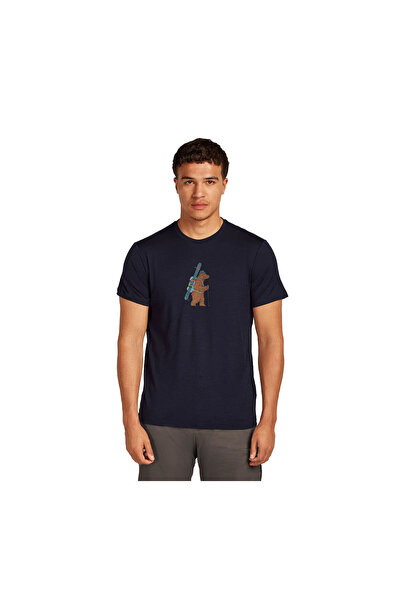 Icebreaker Tricou Barbati 150 Tech Lite Ss Tee Bear Tour Midnight Navy