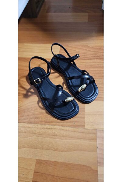 SH SİLVER MODA صنادل نسائية مفتوحة من الأمام