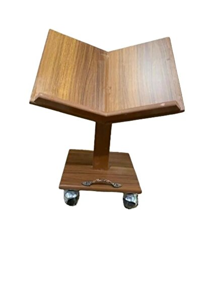 WarD حامل مصحف من الخشب بعجلات واقصى ارتفاع 58