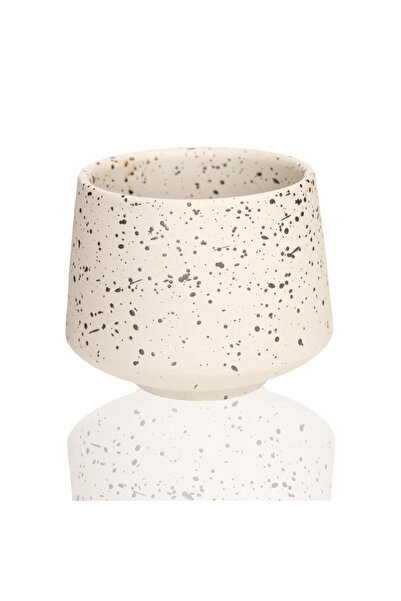 Malooki Minimalist Ceramic Mug 180ml, Modern Japanese Style Design, 7.3 cm