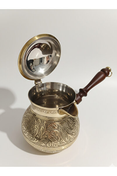 Meya design Brass Coffee Pot – Classic Patterned