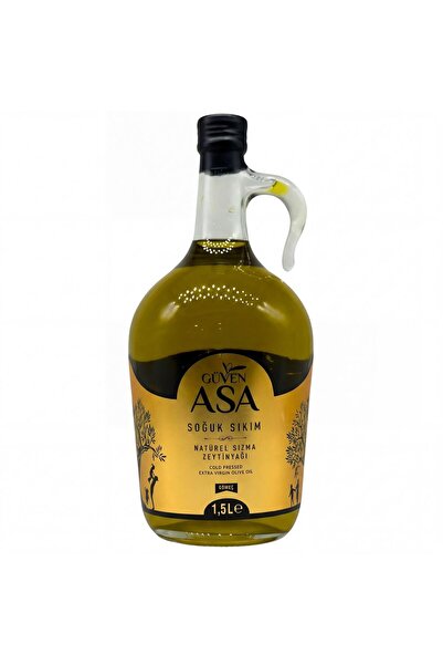 GÜVENASA Güven Asa Ayvalık Soğuk Sıkım Naturel Sızma Zeytinyağı 1,5 Lt