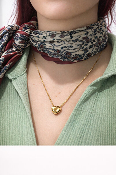 BERF JEWELLERY Gold Heart Necklace