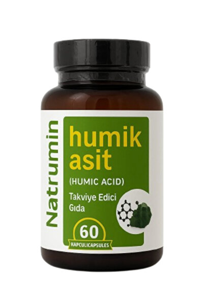 Natrumin Natural Minerals Humik Asit -60 Kapsül-Doğal Mineral Takviyesi