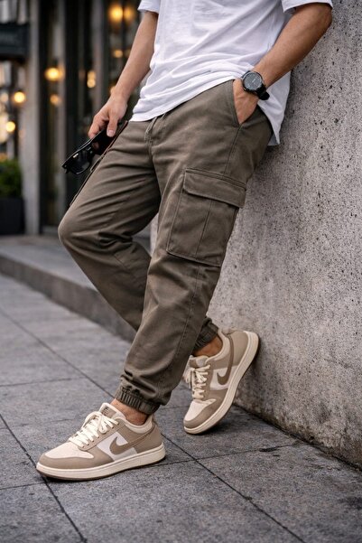 bb butik basic Men's Gabardine Cargo Pants M0170