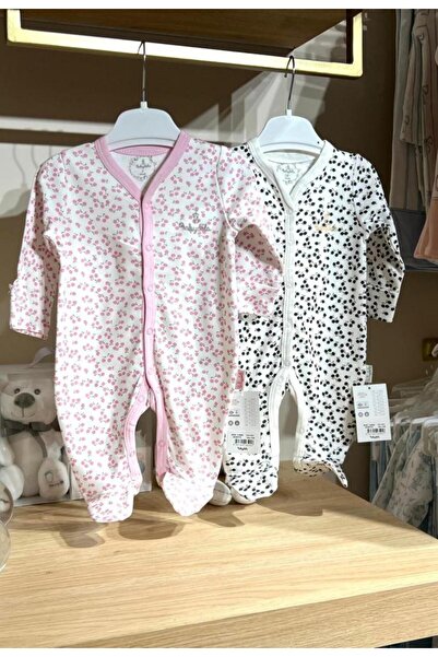 Generic افرول بناتي حتى عمر 6 اشهر - منقط اسود (يُباع كل لون على حدة)