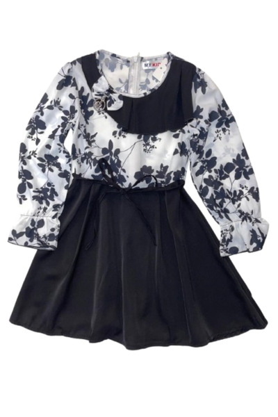 GENERAL Girls' floral print dress, sizes 6-10 years, available in several colors