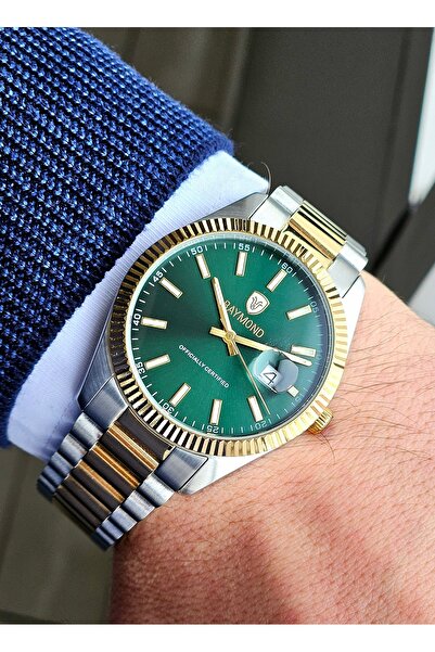 Raymond Original Men's Wristwatch - Rym-613053 - 40mm - Stainless Steel