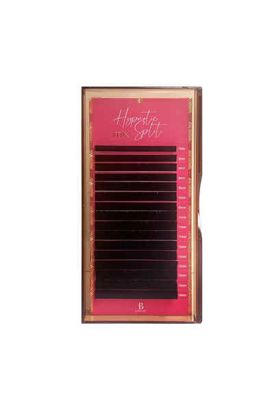 Barhat Extensii de gene Hypnotic Split 0.12 mm MIX 7-14 mm, Curbura M