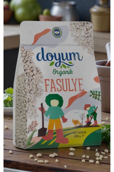 Doyum Organik Fasulye 1 Kg