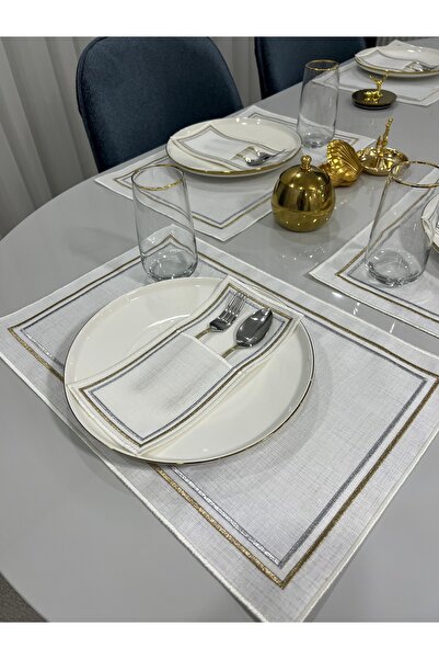 IG İnce Çerçeve Gold Masa Takımı