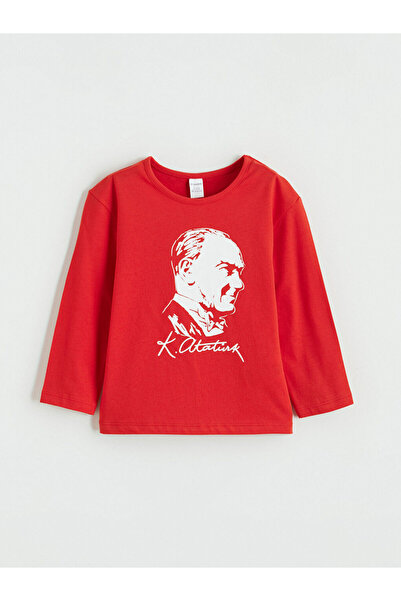 LC Waikiki تي شيرت بناتي مطبوع عليه ستايل ساهايبرز زيرو روبا ياكا أتاتورك من ...