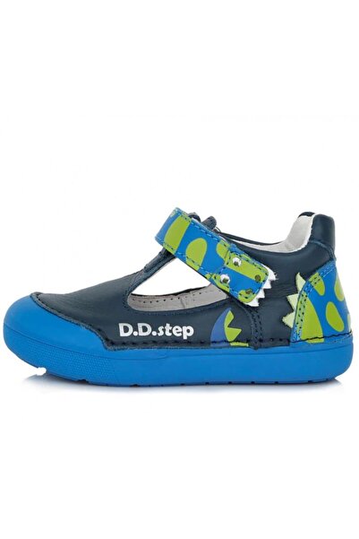 D.D.step Pantofi decupati baieti din piele 066-370