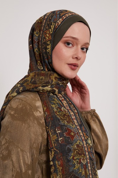 Levidor Etnik Desen Royal Şal