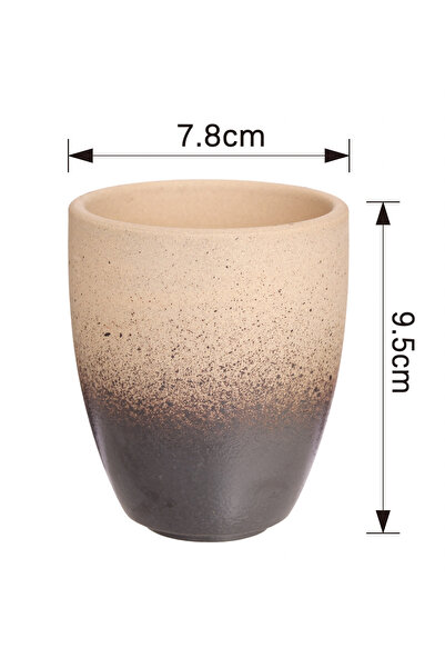 Malooki Cană Ceramică Design Japonez 220ml, Stil Modern Minimalist, 9.5 cm