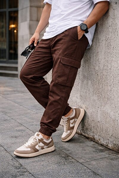 bb butik basic Men's Gabardine Cargo Pants M0170