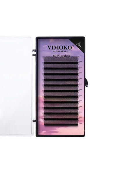 NAGARAKU Evantaie Premade Vimoko by 5D W Curbura C, Lungime 14 mm