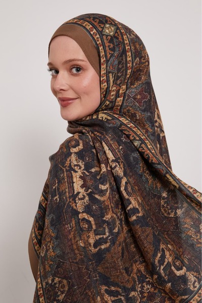 Levidor Etnik Desen Royal Şal