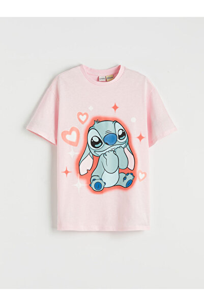 LC Waikiki Angel Printed Girl's T-Shirt