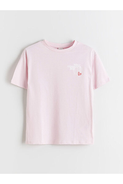 LC Waikiki Printed Girl's T-Shirt