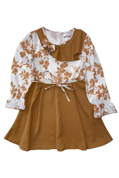 GENERAL Girls' floral print dress, sizes 6-10 years, available in several colors