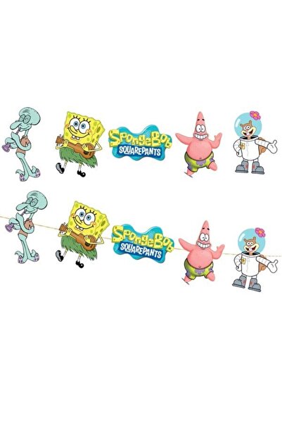 parti show Sünger Bob Dekoratif Banner 17*150 cm