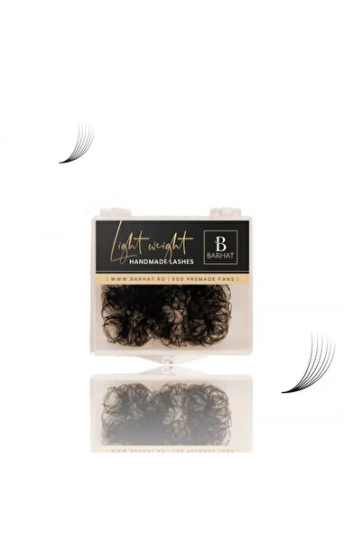 Barhat Extensii de gene CC 8D, 500 bucati 0.07 Narrow buchetele premade Barha...