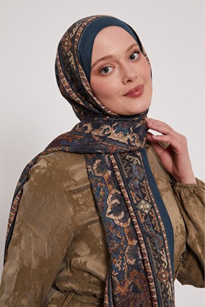 Levidor Etnik Desen Royal Şal