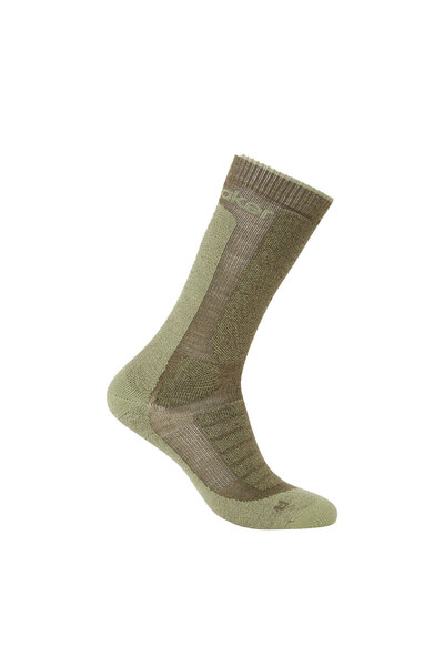 Icebreaker Men's Socks M Mer Hike Heavy Crew Loden-Lichen
