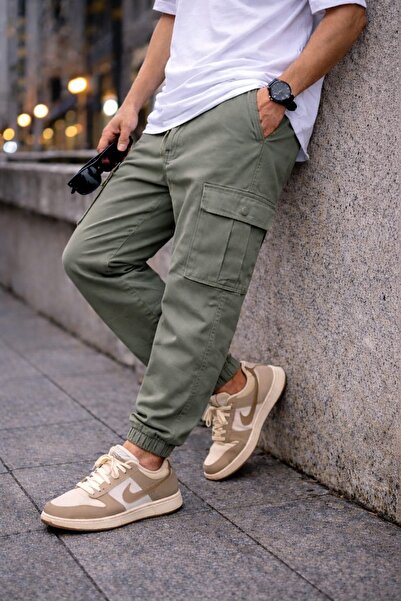 bb butik basic Men's Gabardine Cargo Pants M0170