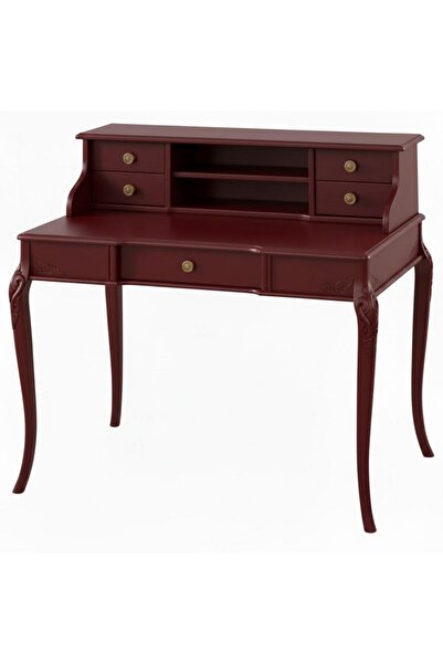 Masifart Cressida 110 cm İpek Raflı Çalışma Masası