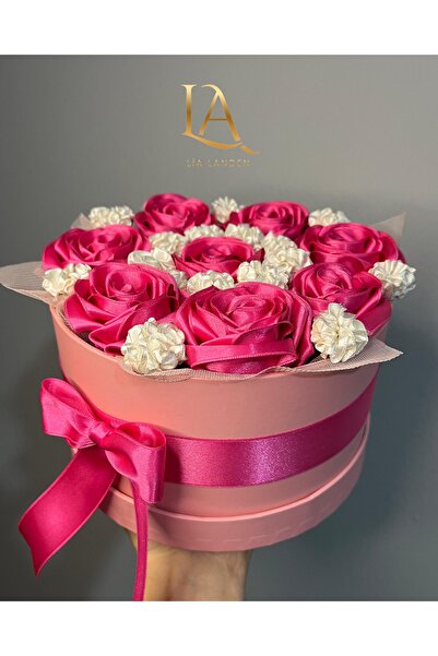 Ersoy Solmayan Çiçek Buketi Sevgiliye Anneye Arkadaşa Hediye Doğum Günü Kutu ...