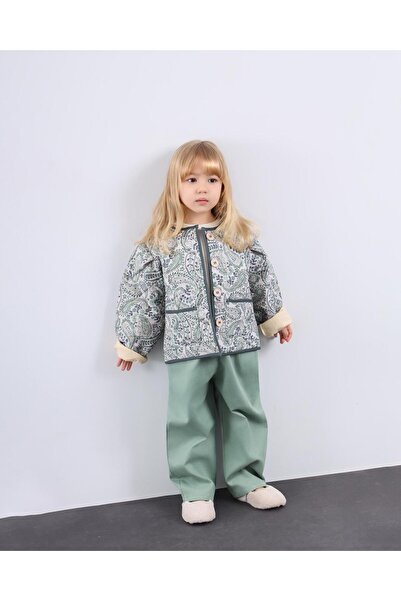 le petit sole Desenli Kapitone Ceket