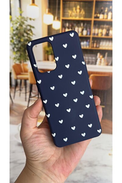 Vip Case Oppo A74 Compatible Silicone Mini White Heart Pattern Shock Absorbin...