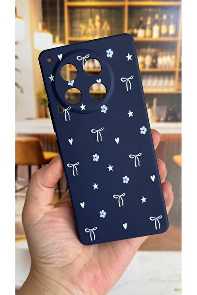 Vip Case Tecno Camon 30 Uyumlu Mini Fiyonk Desenli Silikon Darbe Emici Klasik...