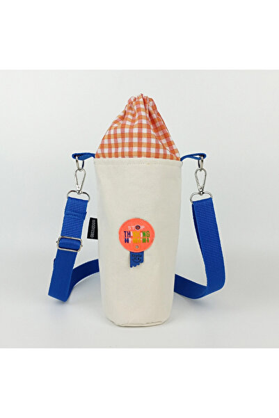 woodycord Handmade Drawstring Gabardine Flask and Thermos Cover