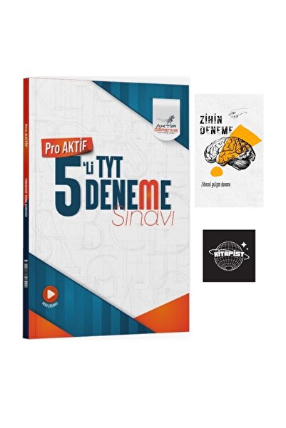 Fenomen Yayıncılık PRO AKTİF TYT 5Lİ GENEL DENEME +ZİHİNDENEME/KİTAPİST303