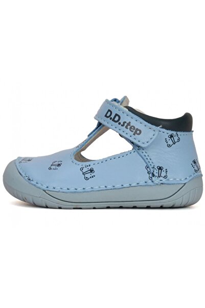 D.D.step Кожени обувки с изрязани крачоли за момчета DDStep 070-41464