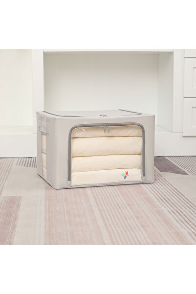 REEFI صندوق تخزين رمادي - أكسفورد - كبير