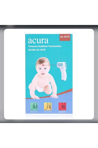 DİĞER1111 Ateş Ölçer Temassız Derece Kızılötesi AC-9270