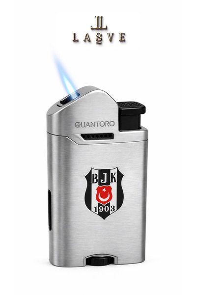 Beşiktaş 2026 YENİ SEZON LİSANSLI RÜZGAR GEÇİRMEZ JET METAL ÇAKMAK ERGONOMİK BASMALI