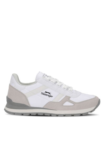 Slazenger Septima I Men's White / Gray Running & Walking Sports Shoes