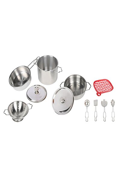 Russet Atf-3815-1A 11 Piece Steel Pot and Pan Set