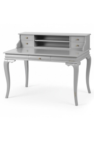 Masifart Jocasta 125 Lik Raflı Rustik Çalışma Masası