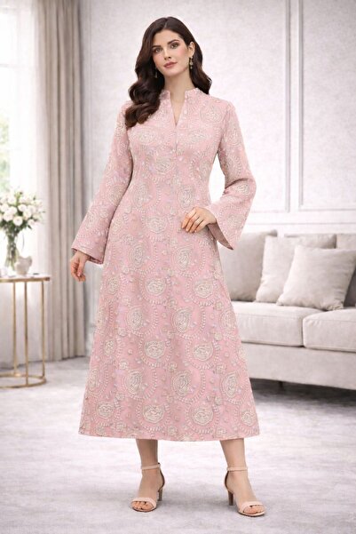 ELLA جلابيه خليجيه مطرزه بمزيج الاناقة والراحة