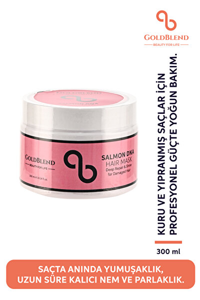 Gold Blend Yoğun Onarım ve Derin Nem için Somon DNA Mask 300 ml