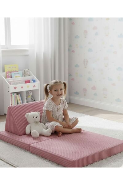 Joyfoam Montessori Çocuk Oyun Koltuğu - Katlanabilir Yer Minderi ve Aktivite ...